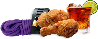 A huge pile of chicken